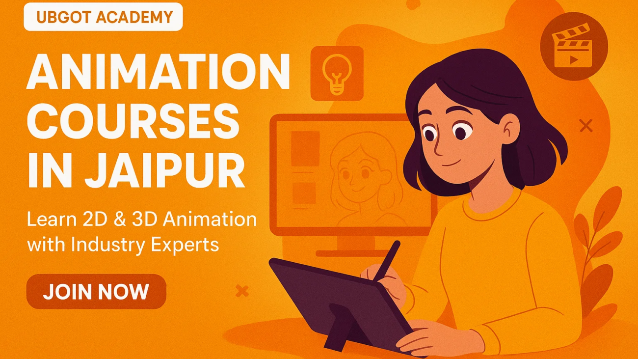 Best 2D 3D Animation Courses in Jaipur