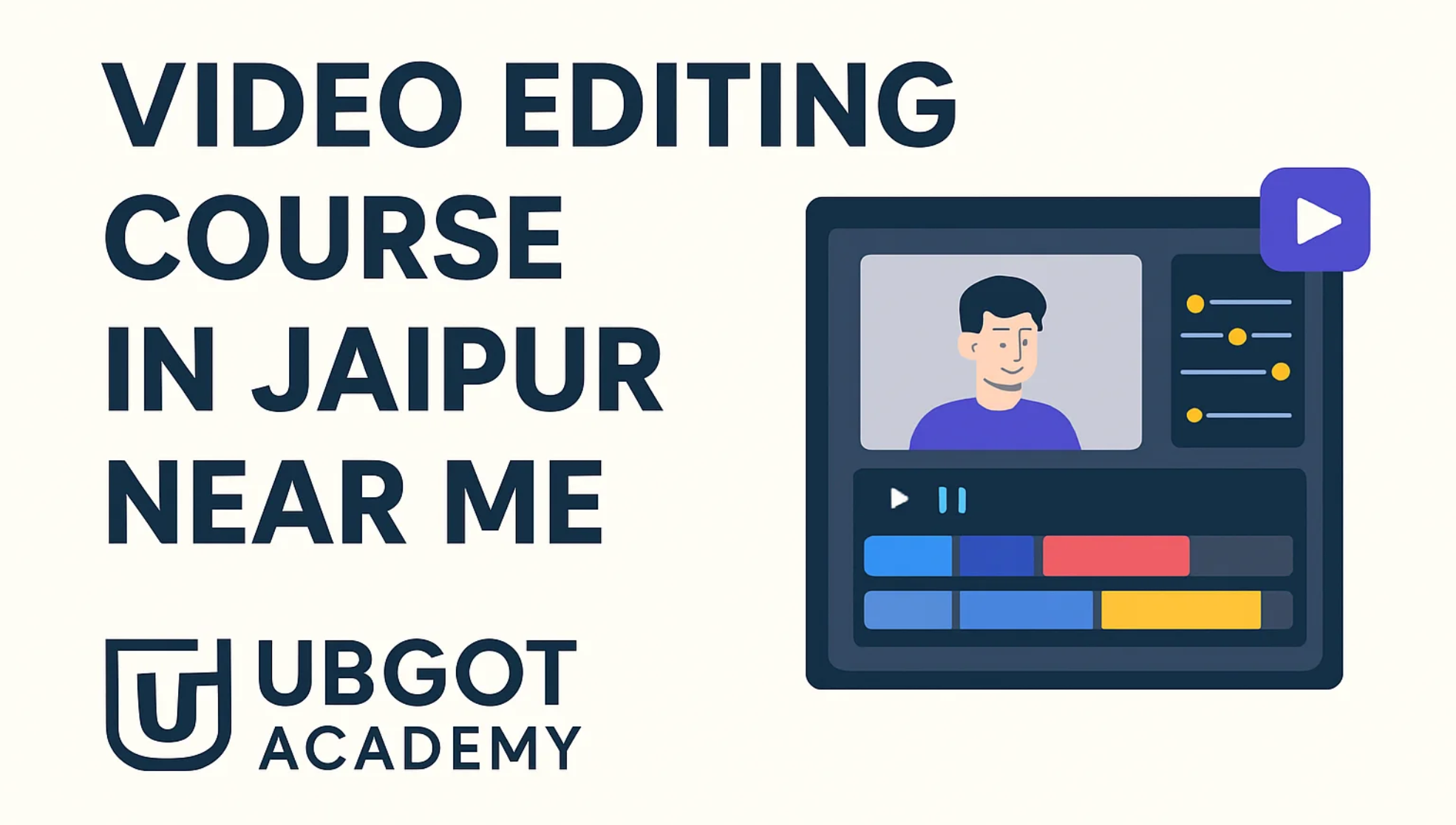 Video Editing Course in Jaipur Near Me