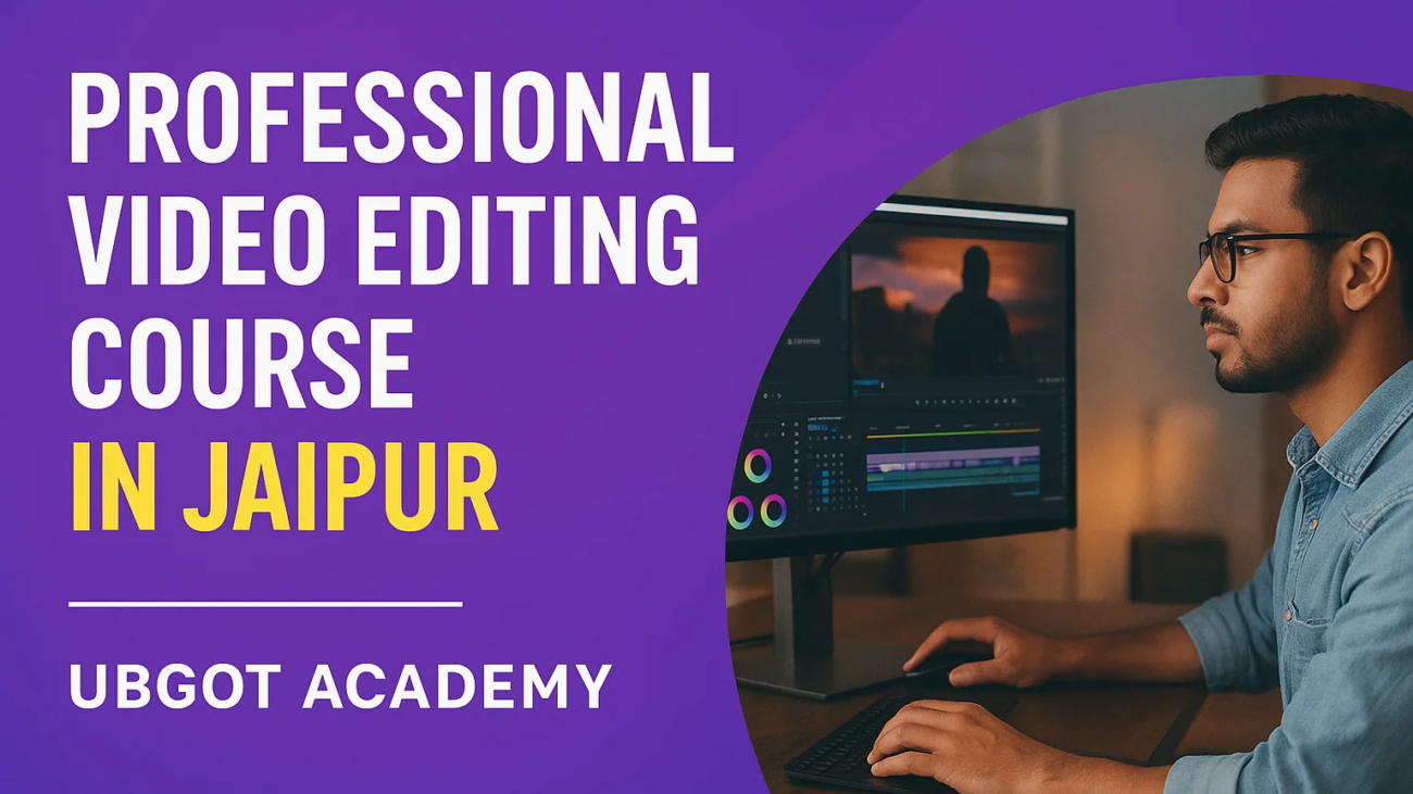 Professional Video Editing Course in Jaipur