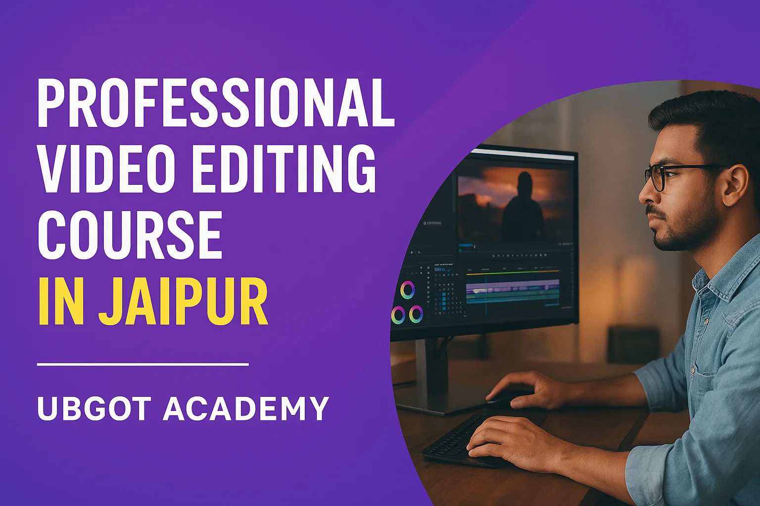 Professional Video Editing Course in Jaipur