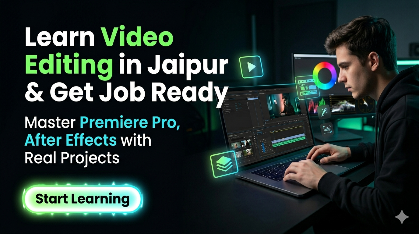 video editing course in jaipur