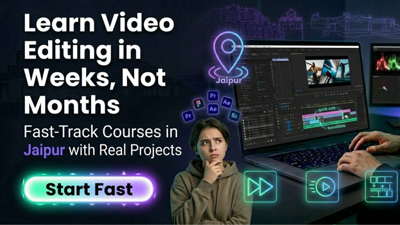 short-term video editing courses in jaipur